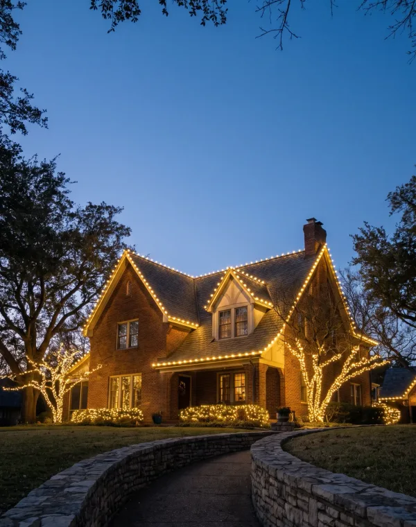 Sample photo: holiday lighting